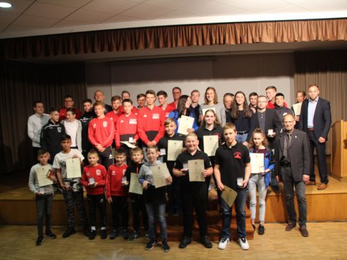 Sportlerehrung der Stadt Wolfhagen für das Sportjahr 2018
